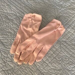 Elegant Pink Women's Gloves